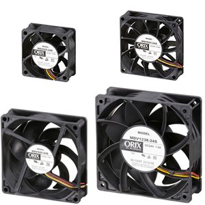 Variable Speed DC Input Axial Fans - MDV Series 