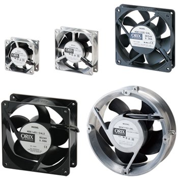 Long Life Compact Dc Input Axial Fans Mde Series