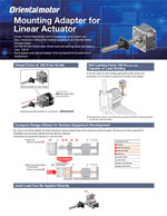 Mounting adapter for linear actuator